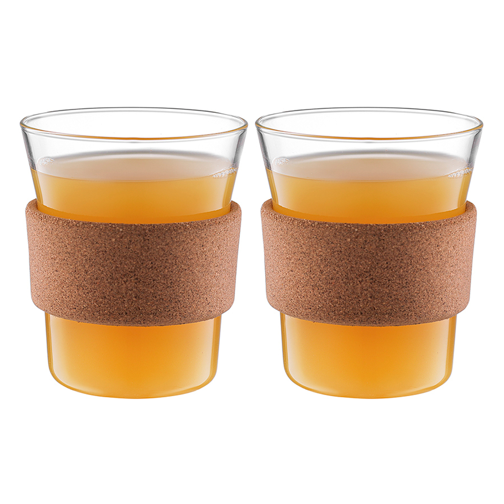 Набор из 2-х стаканов corc collection, 400 мл