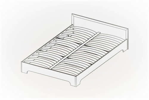Кровать КР 1,6х2 Вояж