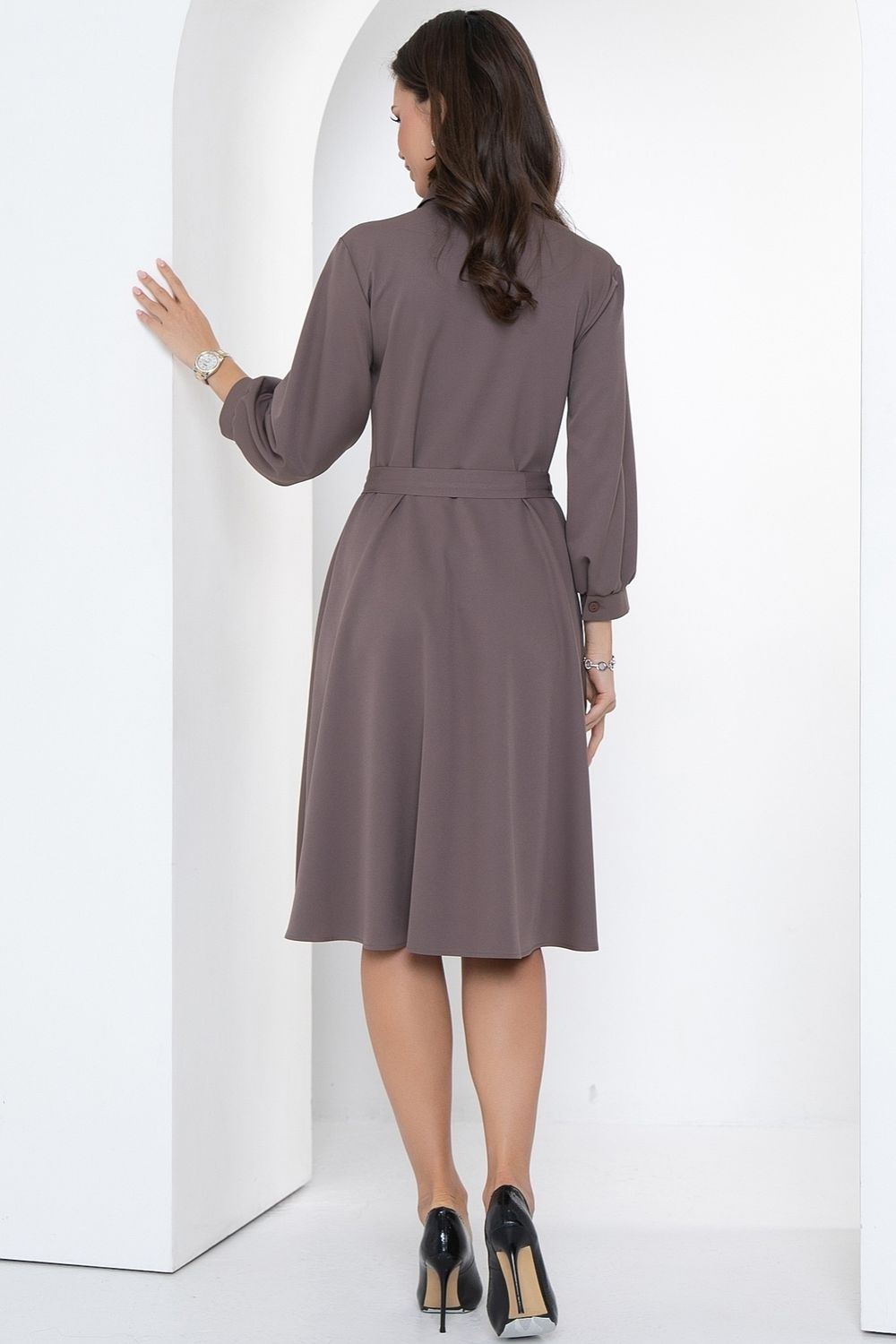 Платье Отличное! (латте) Diolche (Акция)