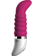 Розовый мини-вибромассажер MI AMOR - 9,5 см. (Цвет: розовый)