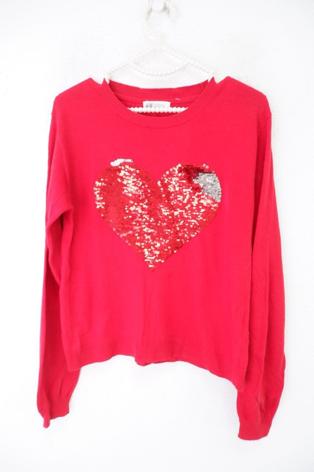 Джемпер H&M с пайетками на 12/14 лет