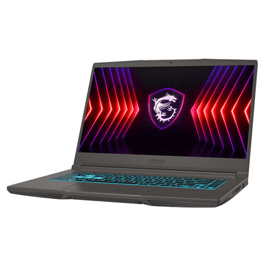 Ноутбук MSI Thin 15 B12VE-1865XRU, i5 12450H/8Gb/SSD512Gb/RTX4050 6Gb/15.6" FHD IPS 144Hz/Dos/серый