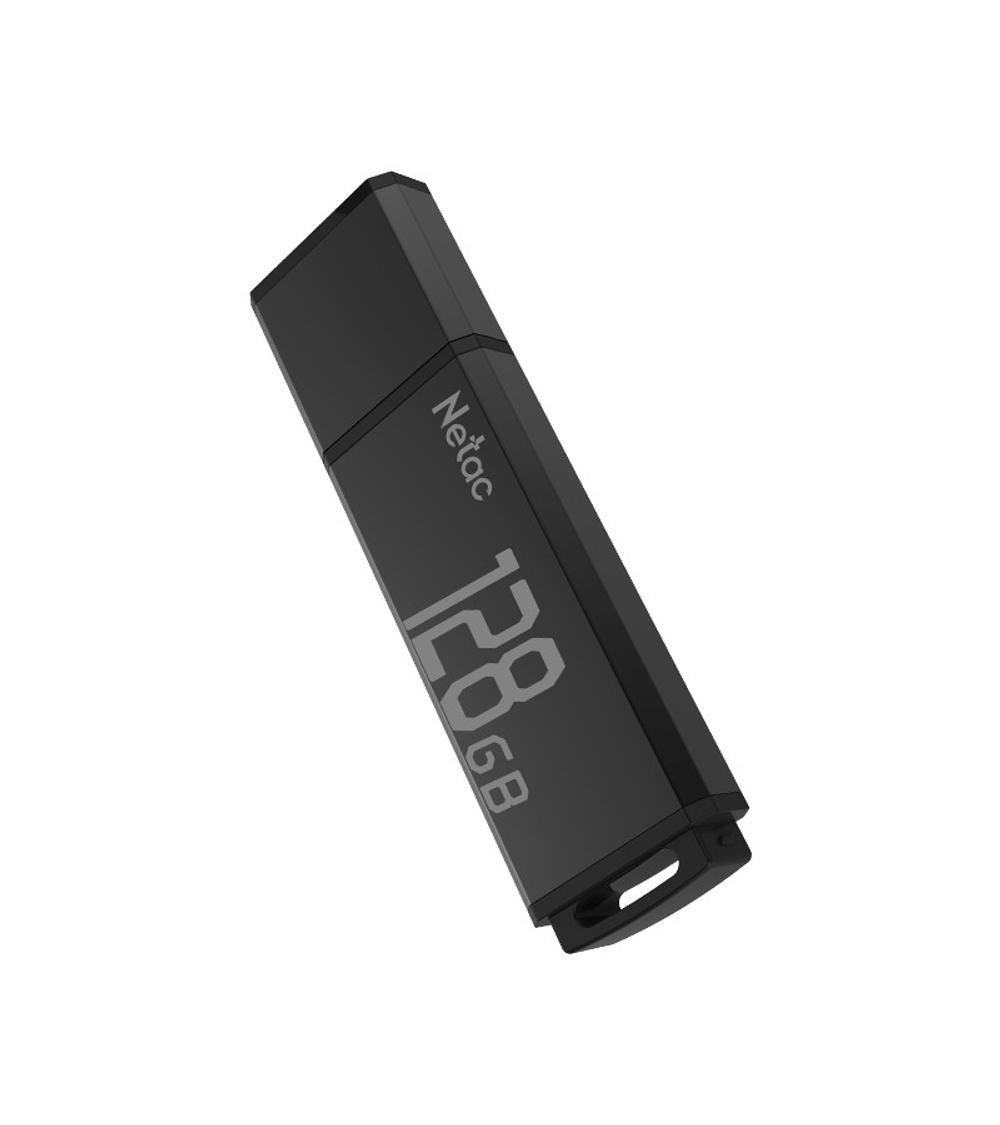 Netac USB Drive 128GB  U351 USB2.0, retail version [NT03U351N-128G-20BK]