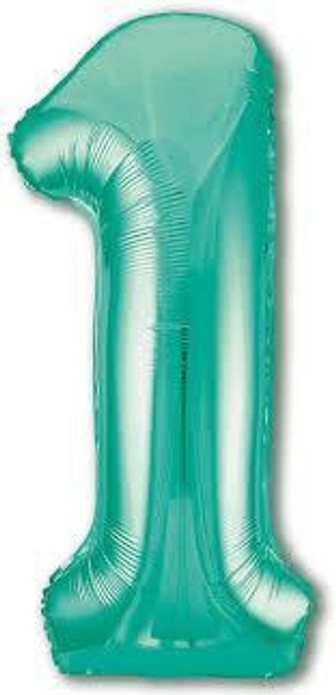 AGURA Цифра SLIM 1 Бискайский зелёный/755082