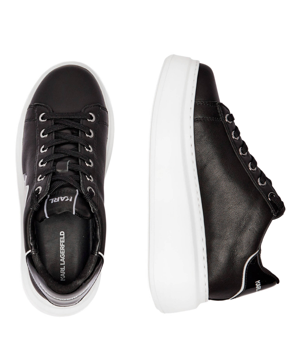 Кожаные кроссовки anakapri Karl Lagerfeld - черный(KL63524T)