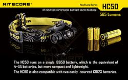 Фонарь налобный Nitecore HC50