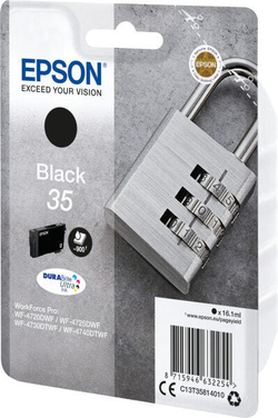Epson Padlock C13T35814020 струйный картридж Подлинный Черный 1 шт