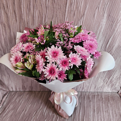 Букет "Розовое золото"