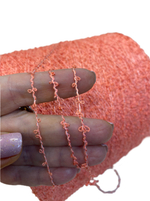 Пряжа на бобине (Италия) 27% шелк 35% хлопок 30% вискоза 8% п/а 100г-440м 350г