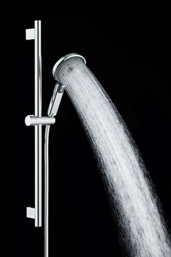 Смеситель для ванны с душем STWORKI Колдинг S32100CR + Душевой гарнитур Гётеборг S03190CR, хром