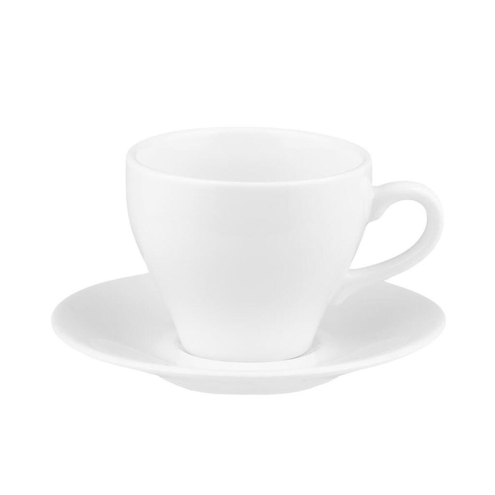 Чайная пара 150 мл белая d 8 см h6,5 см фарфор P.L. Proff Cuisine [8]