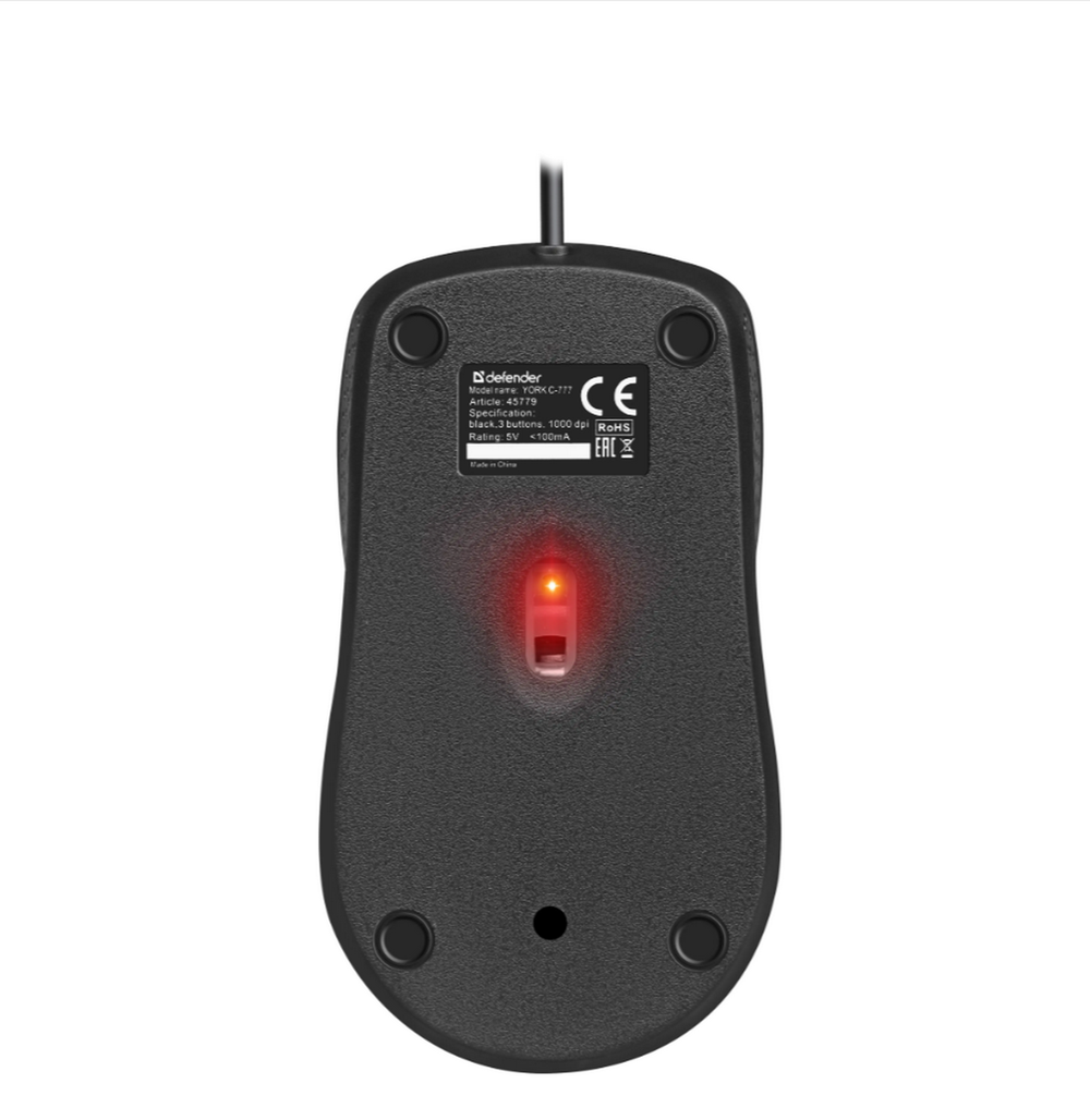 Клавиатура + мышь Defender York C-777 (проводной набор)