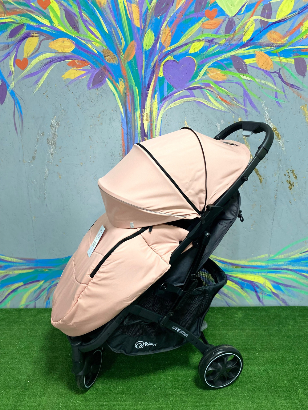 Коляска детская RANT "LIFE STAR" RA102 Cloud Pink