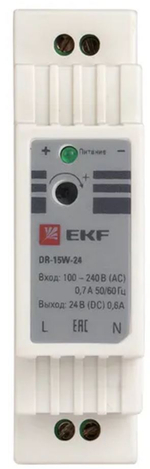 Блок питания  EKF dr-15w-24