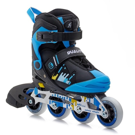 Роликовые коньки MICRO DUALITY Jr (blue/black) (33-36)