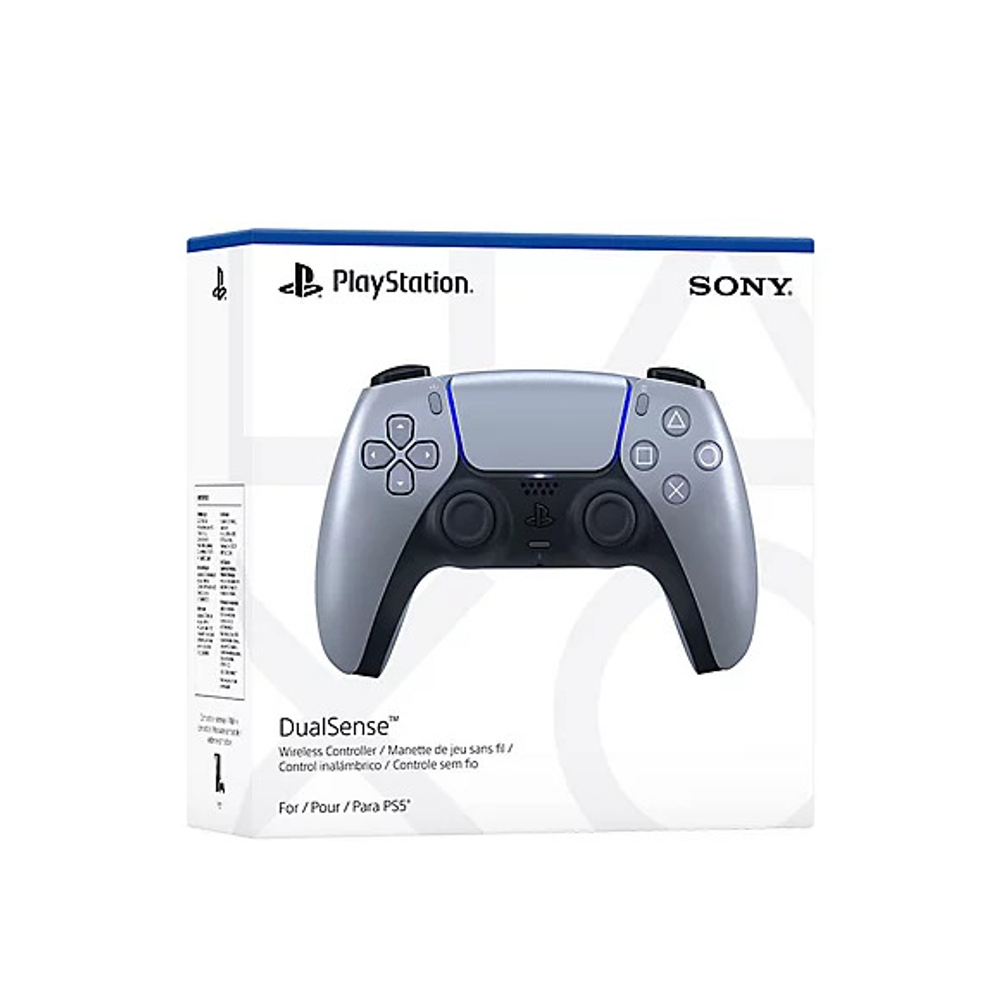 PS5 Беспроводной Контроллер DualSense Серебристый Металик