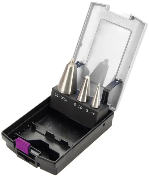 Набор конических свёрл Optimum 3-30,5 мм