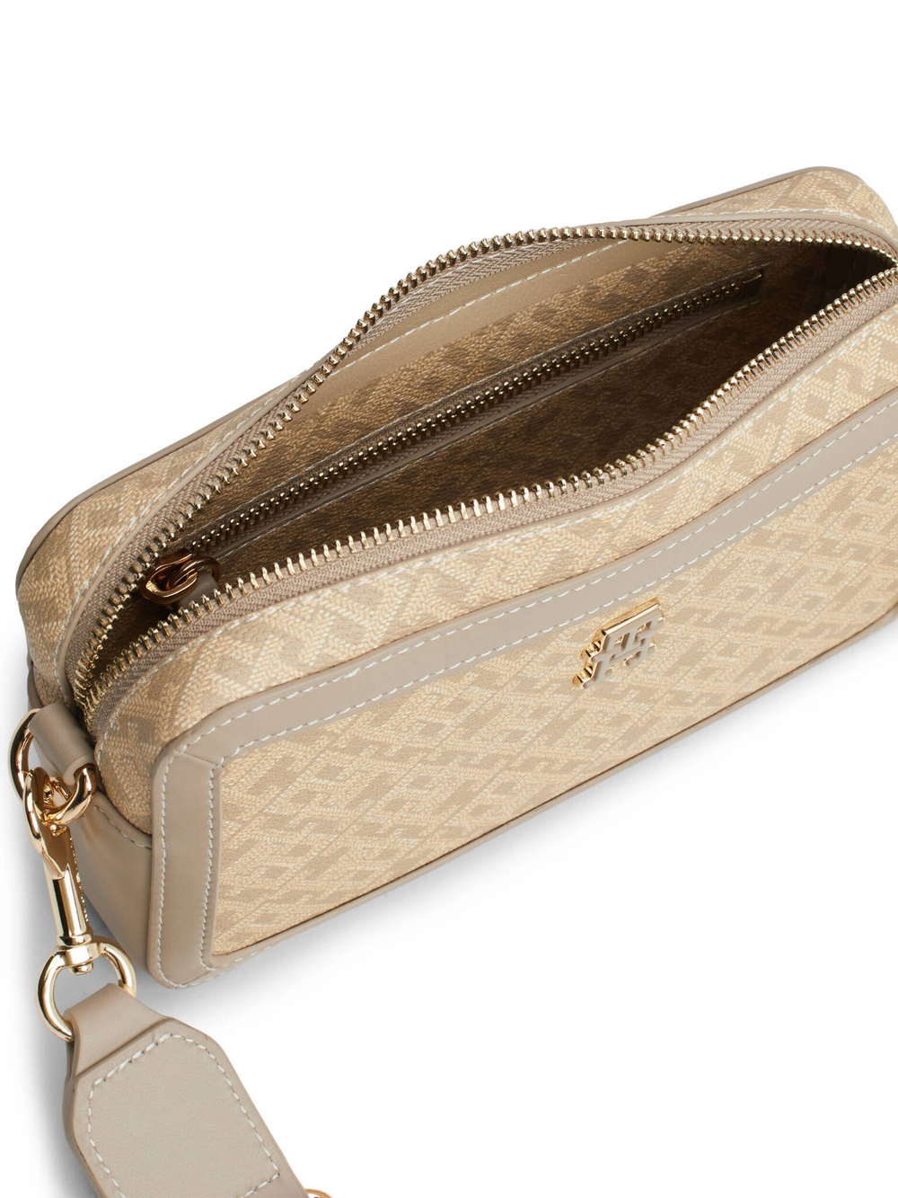 Сумка-мессенджер monoplay Tommy Hilfiger - бежевый(AW0AW16442)