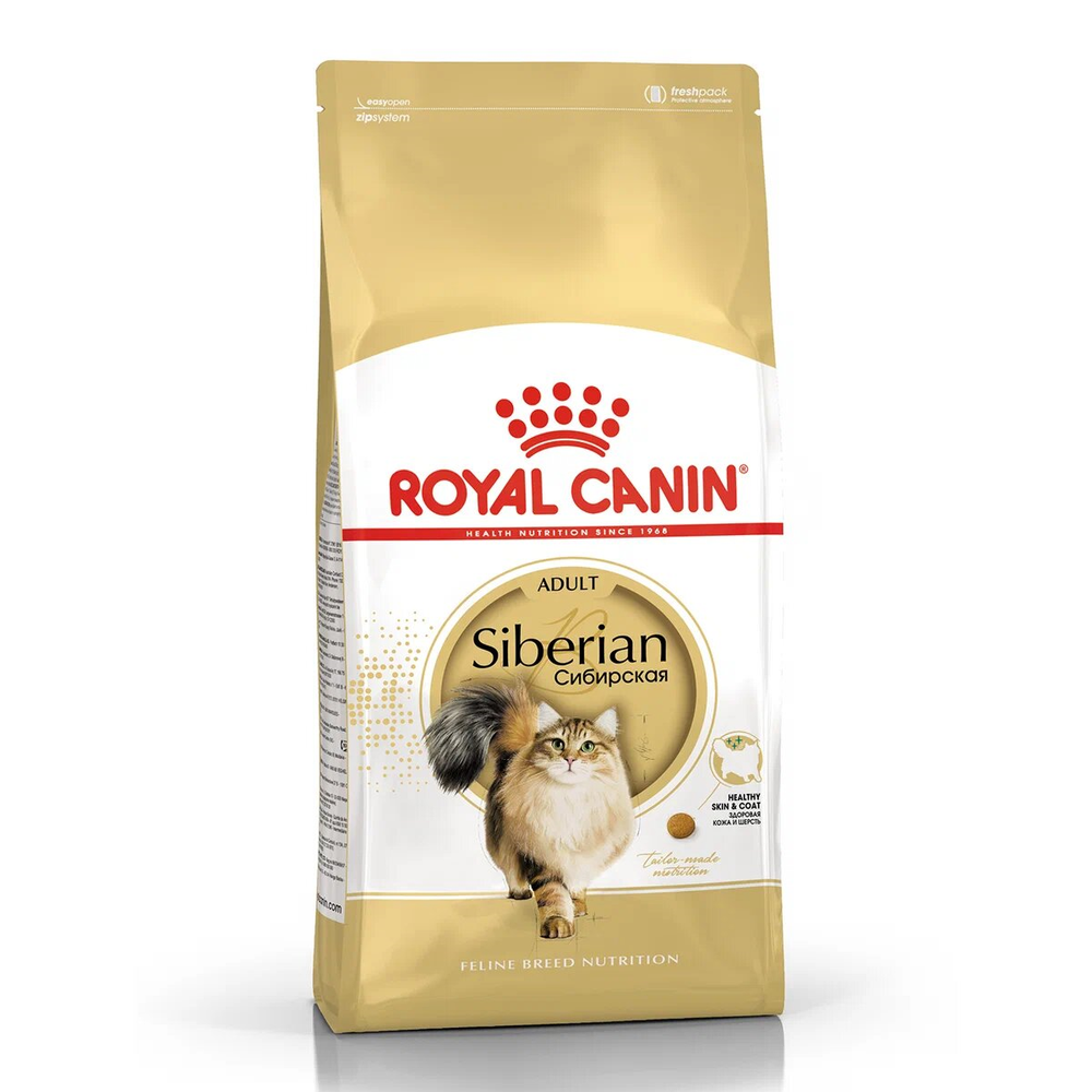 Сухой корм Royal Canin Siberian для взрослых кошек породы Сибирская от 12 месяцев Сухой корм Royal Canin Siberian для взрослых кошек породы Сибирская от 12 месяцев