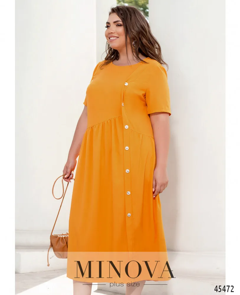 Платье 8-311-горчица Minova