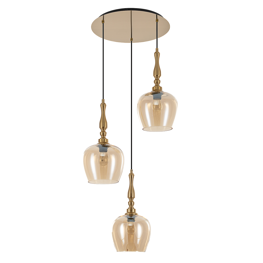 Citilux NORT CL475012 Подвесной светильник Янтарь