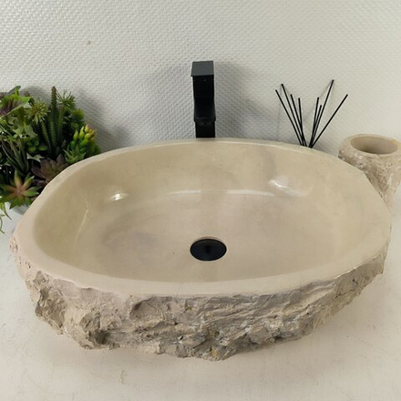 Раковина из мрамора Erozy Cream EM-65090 56*47*15 0877