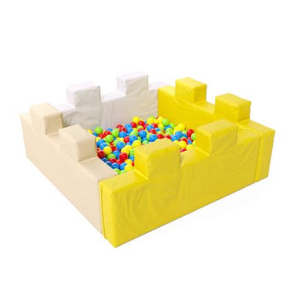 Сухой бассейн Romana «Форт», 300 шариков (pastel)