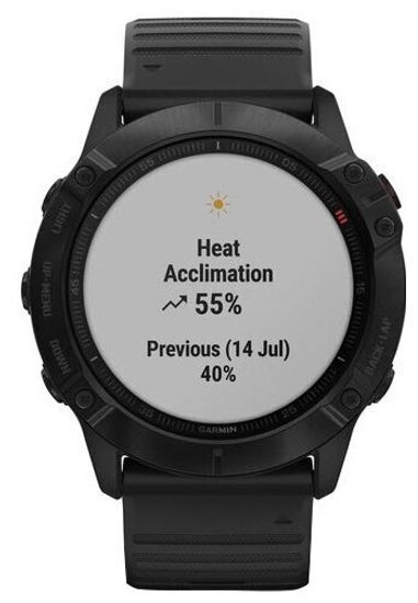 Умные часы Garmin Fenix 6X Pro Wi-Fi NFC, черный