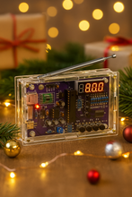 Набор для самостоятельной сборки и пайки (конструктор) &quot;Радиоприемник 87-108 МГц&quot; с акриловым корпус