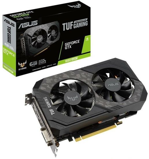 Видеокарта ASUS GeForce GTX 1660 Super TUF Gaming OC