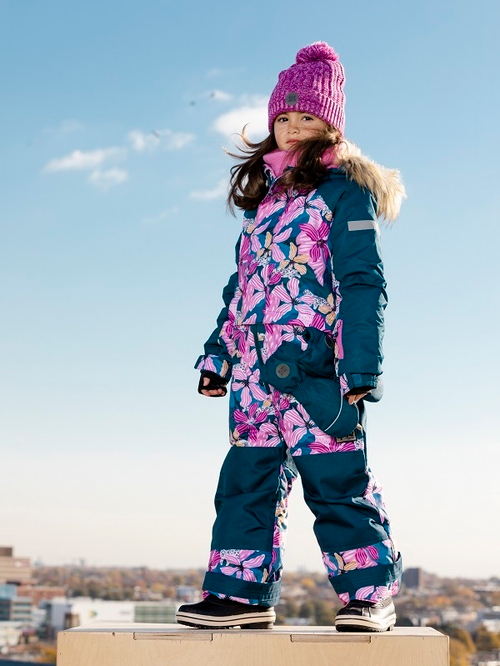 Зимний комбинезон Deux par Deux F10 T721 013 (манишка в подарок!)