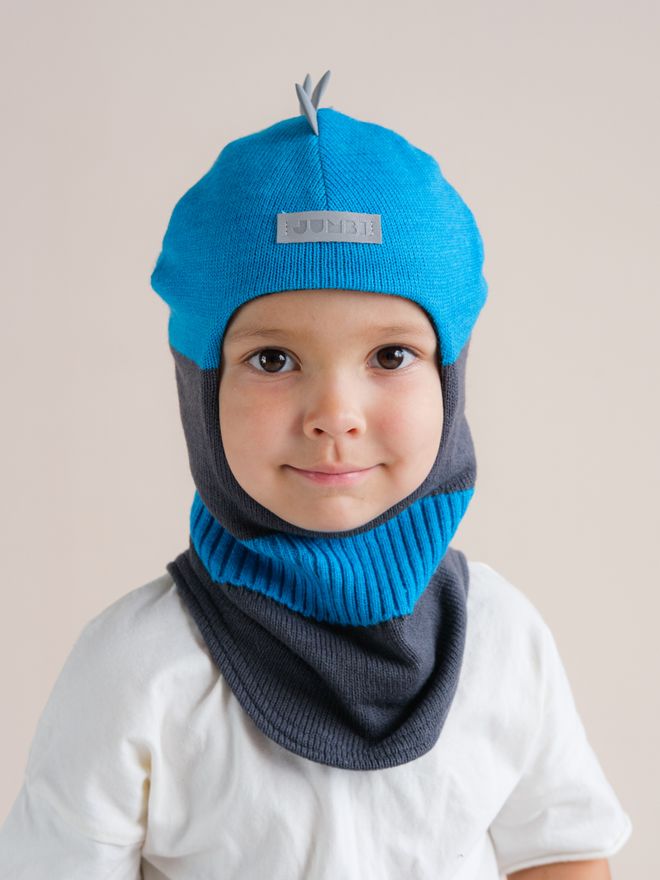 Шлем весенний/осенний вязаный (Льдинка) ОРЕО