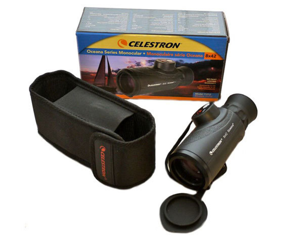 Комплект поставки морского монокуляра Oceana