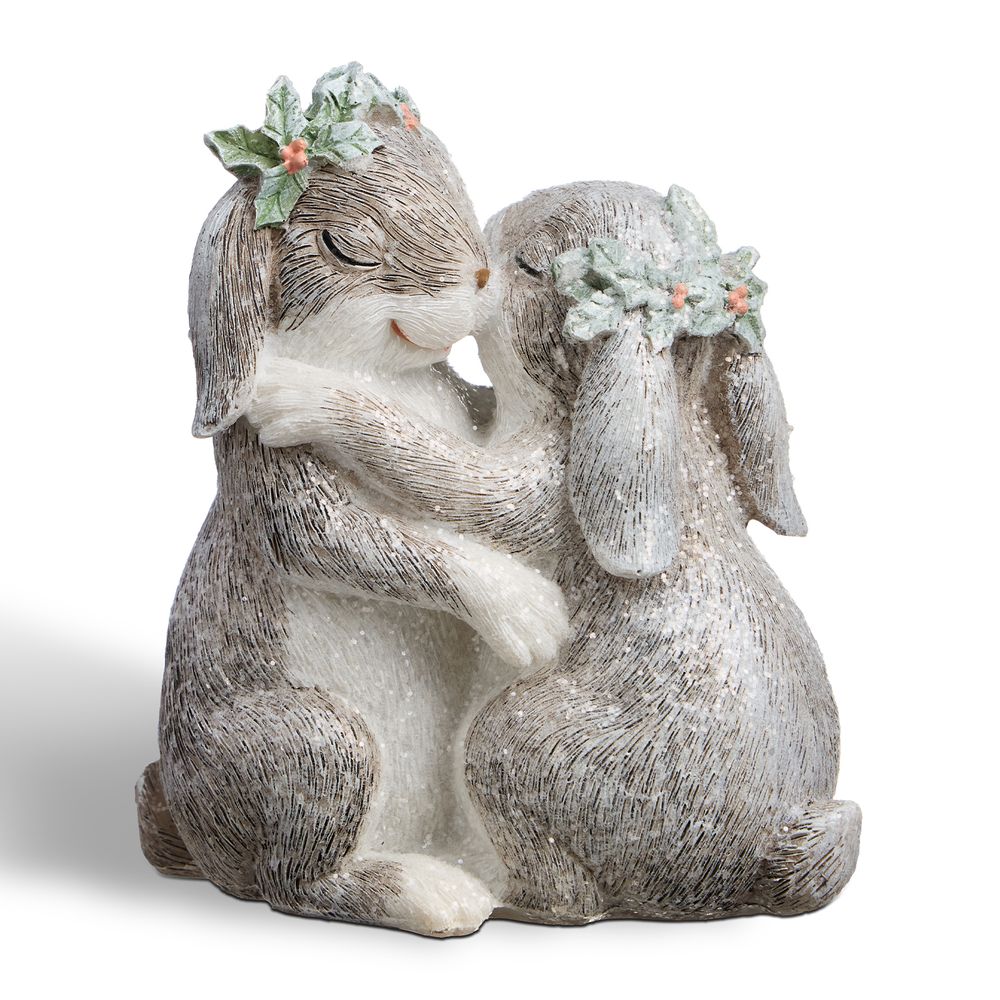 СТАТУЭТКА "КРОЛИКИ" 11,5Х6,5Х12 СМ