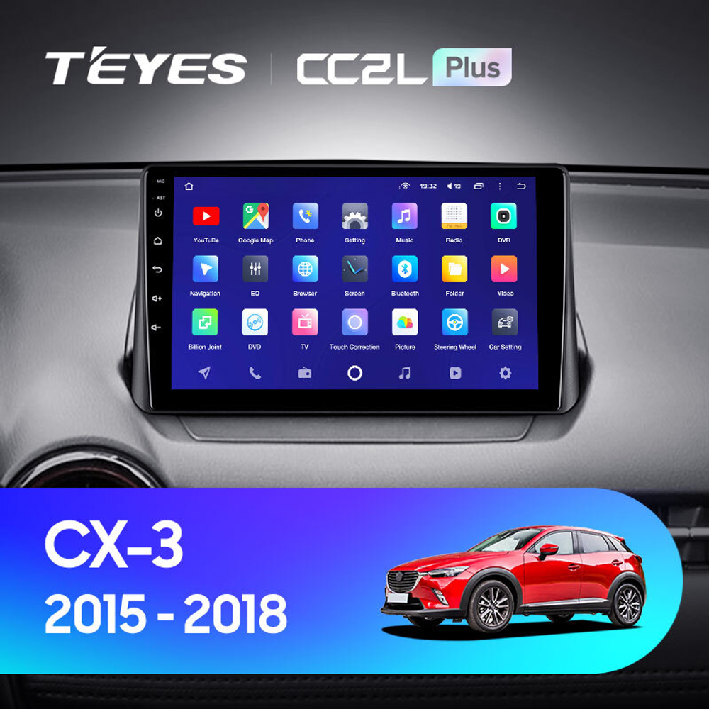 Teyes CC2L Plus 9" для Mazda CX-3 2015-2018