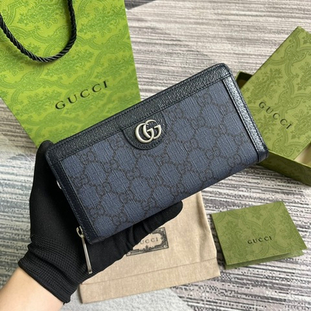 Gucci Ophidia GG Zip Around Wallet