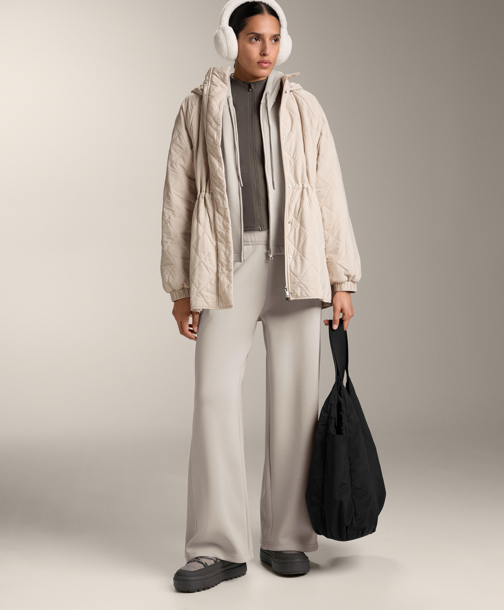 Oysho Футболка на молнии без рукавов, угольный