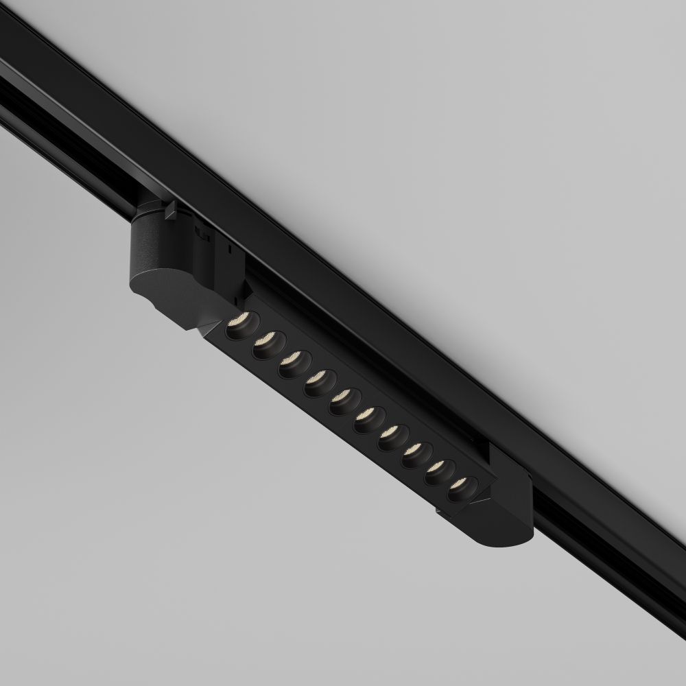 Трековый трехфазный светодиодный светильник Maytoni Trinity Points TR195-3-10W4K-M-B