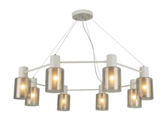 74705/8 WHITE+CHROME (1) Люстра (RL)