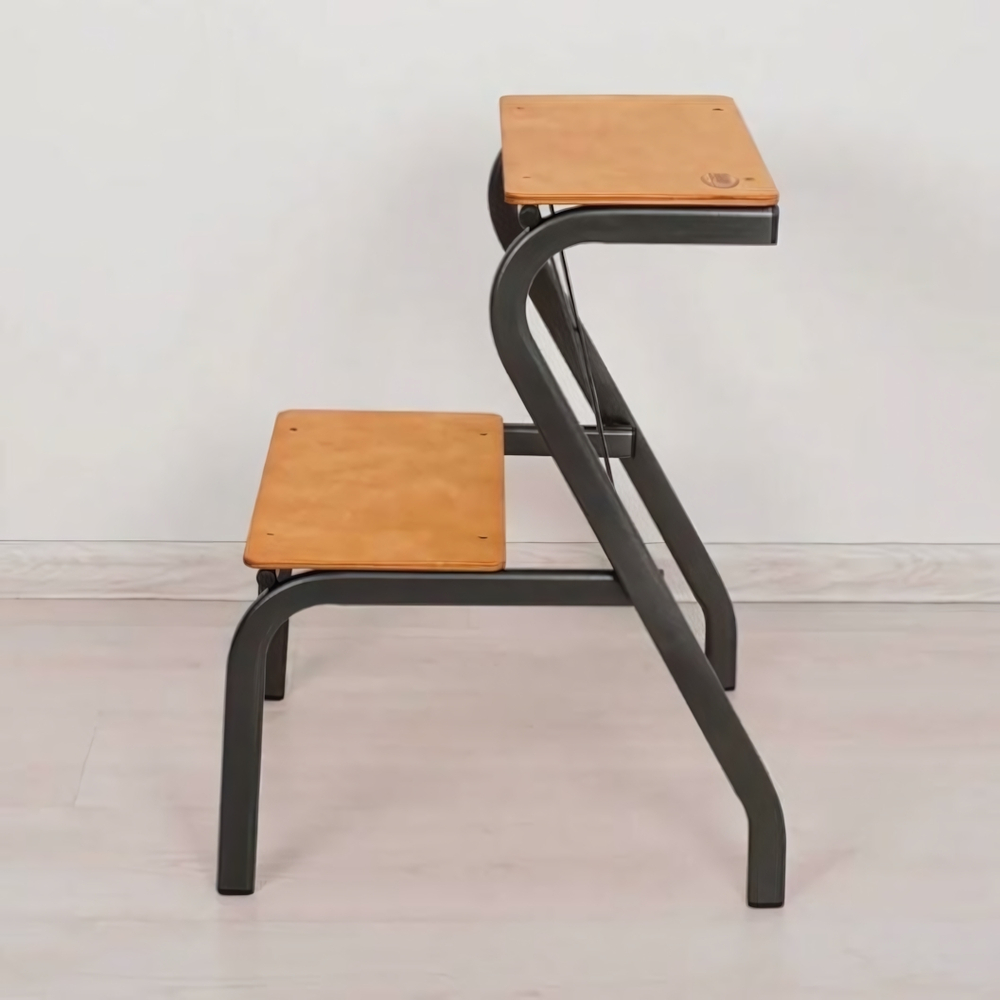 Табурет - стремянка "Конёк" графит