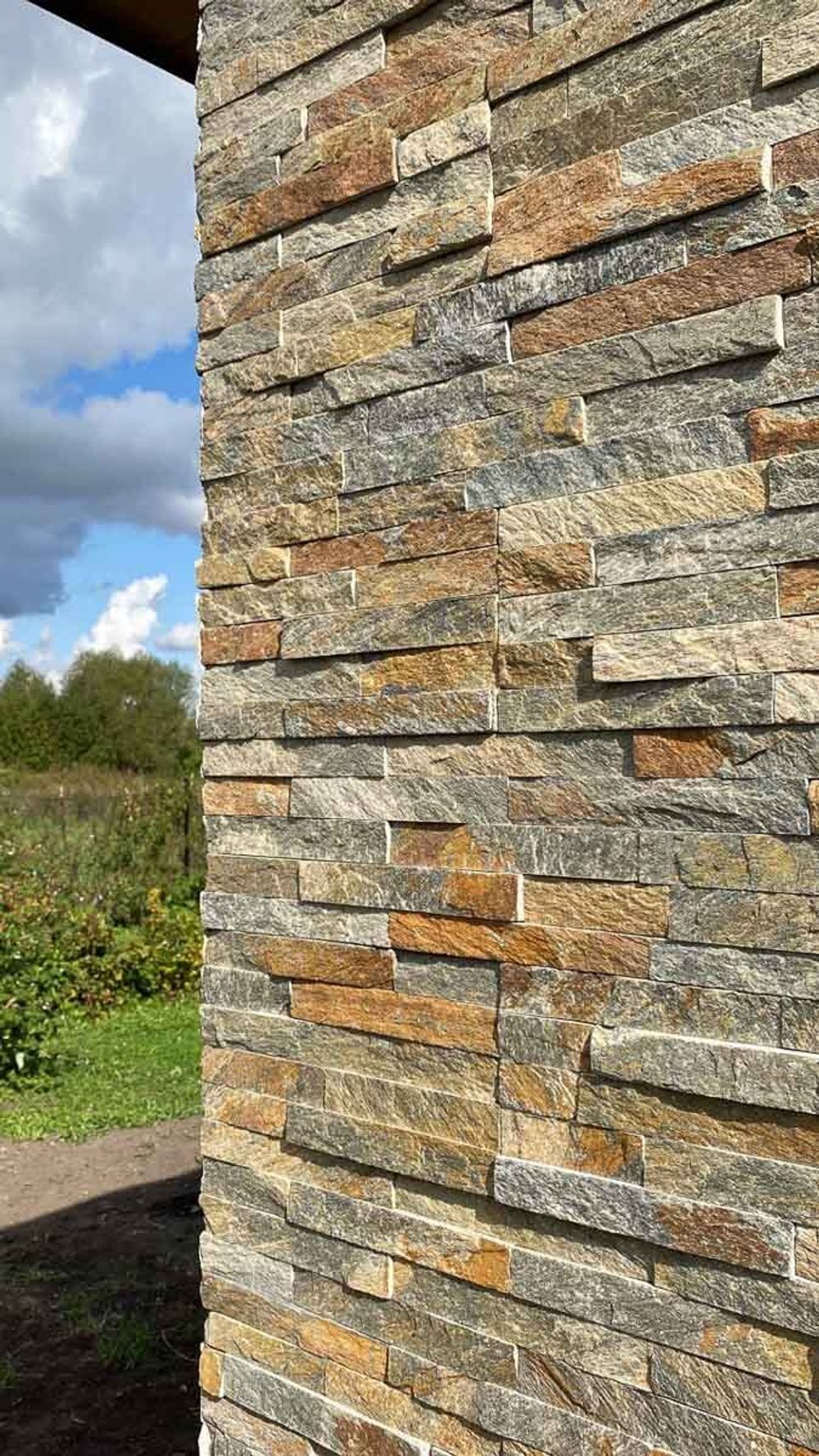 Натуральный камень Кварцит мультиколор Pharaon 150x600x10-20 Классик