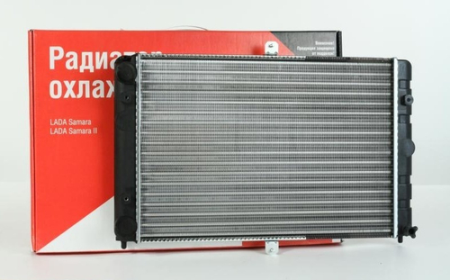 Радиатор основ. алюм. /2108-99/ инж. (ОАТ)