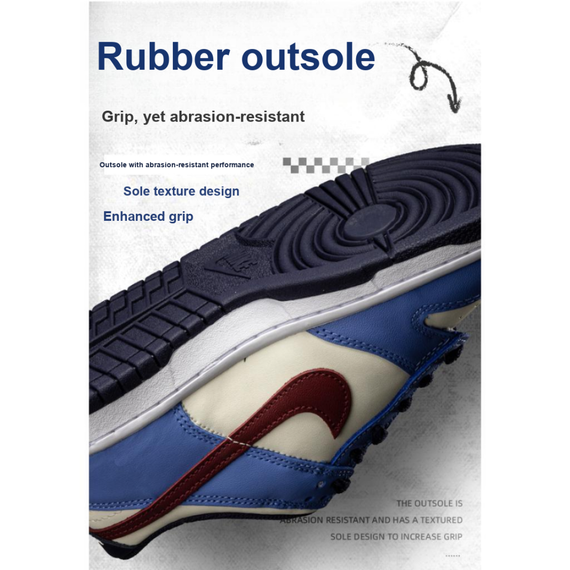 НАЙК Данк Детские Скейтбординги Низкие Цены Большой Бежевый Красный Унисекс