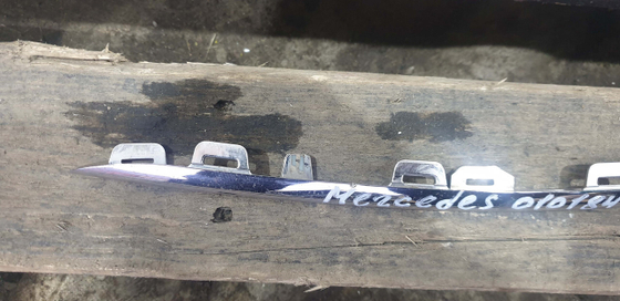 Молдинг переднего бампера  Mercedes V (W447)  Б/У Оригинал A4478851900