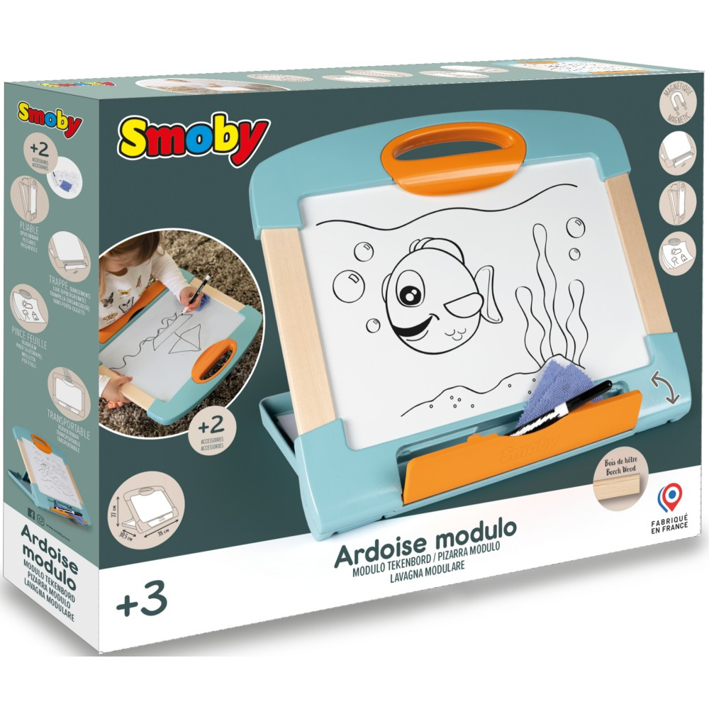 Smoby 410712 Модульная пластиково-деревянная доска с аксессуарами 410712 — фото 1