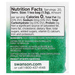 Swanson, 100% органический чай с перечной мятой, без кофеина, 20 чайных пакетиков, 30 г (1,05 унции)