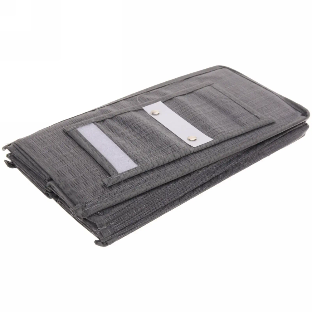 Кофр - органайзер подвесной «ФЛЭТ», цвет темно - серый, 5 отделений, 30*15*70см