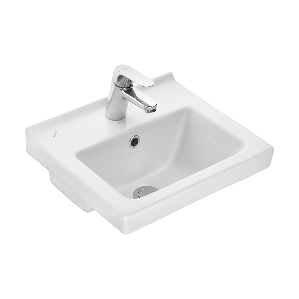 Раковина подвесная Santeri Визит-40 с переливом, белый (1.3117.7.S00.11B.0)