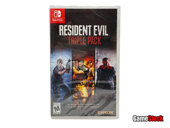 Resident Evil Triple Pack (Nintendo Switch, Английская версия)