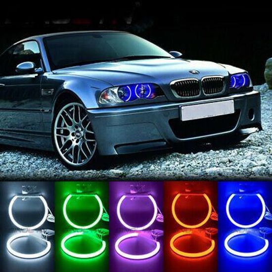 Ангельские глазки RGB LED БМВ E46
